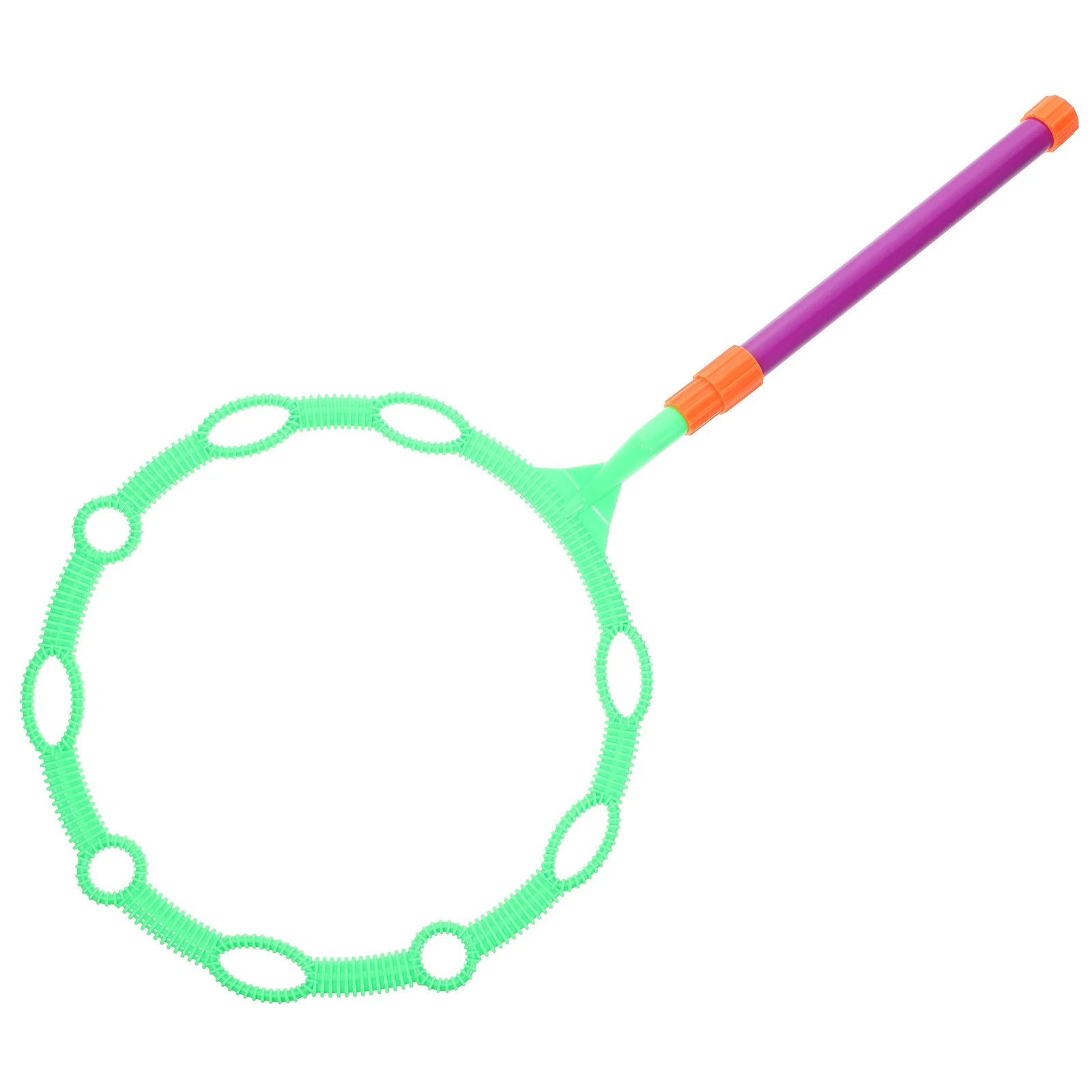 Long Detachable Handle Large Blowing Small Bubble Outdoor Play Blowing Bubble Tools Green