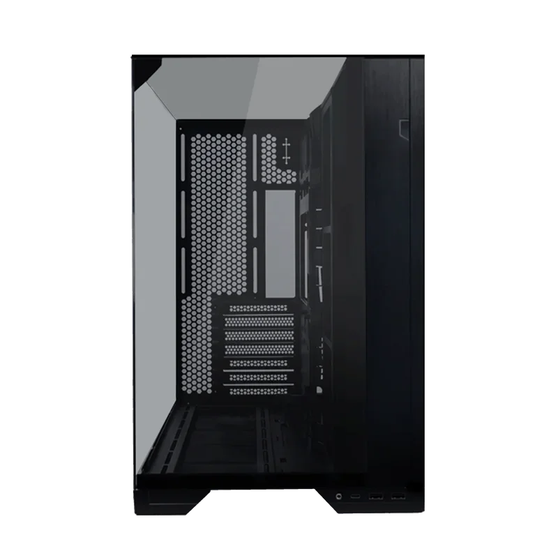 Atacado Mid Tower Computer PC Case LIAN LI O11 VISION COMPACT Suporte M-ATX/ATX/ITX Board Gaming PC Case fabricante