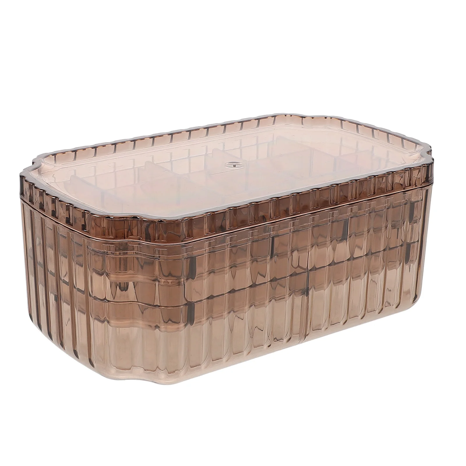 

Crafts Jewelry Storage Box Travel Ring Plastic Earring Holder Organizer for Girls