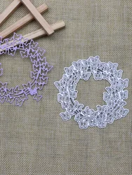 Butterfly Ring Frame Metal Cutting Dies Diy Scrapbooking Photo Album Decorative Embossing Stencil Paper Card Crafts
