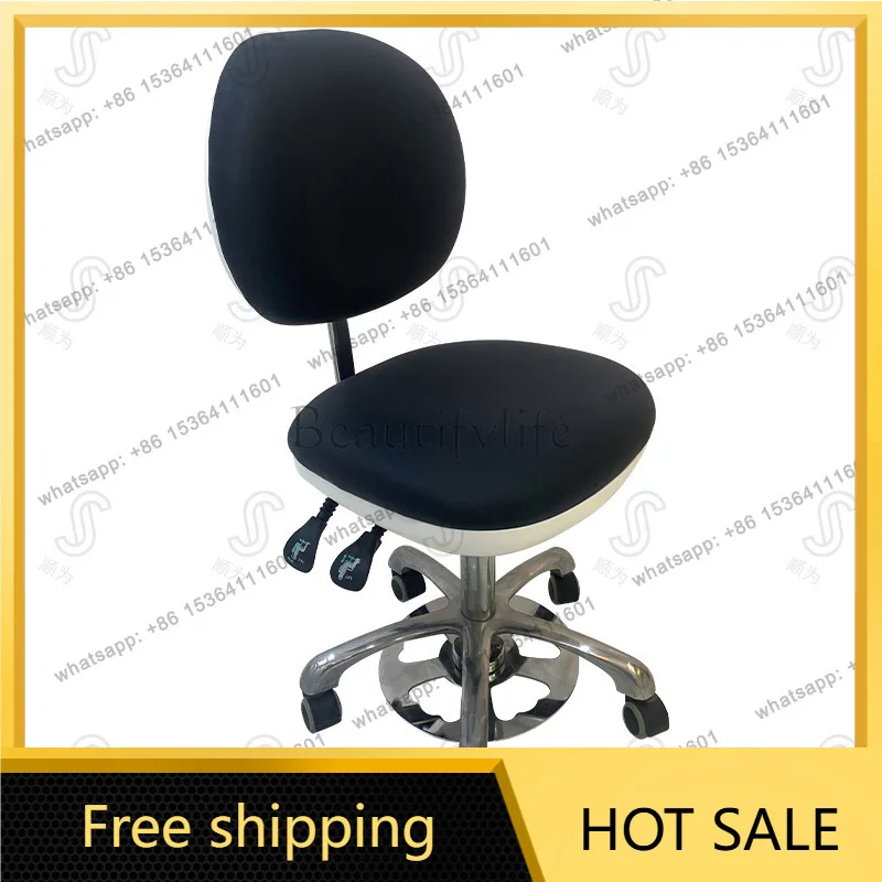 Factory Direct Sales Seat Big Stool Barber Lifting Pulley Small Turn Beauty Experimental Chair