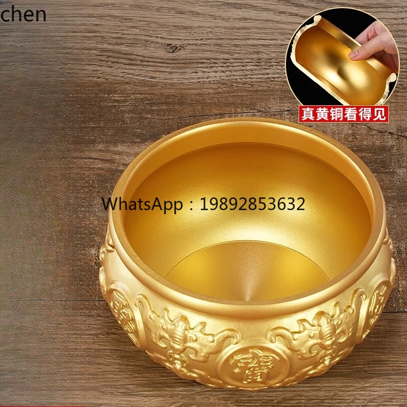 ww17 pure brass incense burner is dedicated to the God of Wealth special indoor incense burner cornucopia
