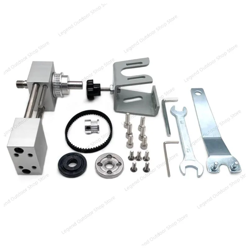 Mini Table See Lift Spindle Kit DIY Woodworking Cutting Polished Motionless Spindle Assembly Accessories