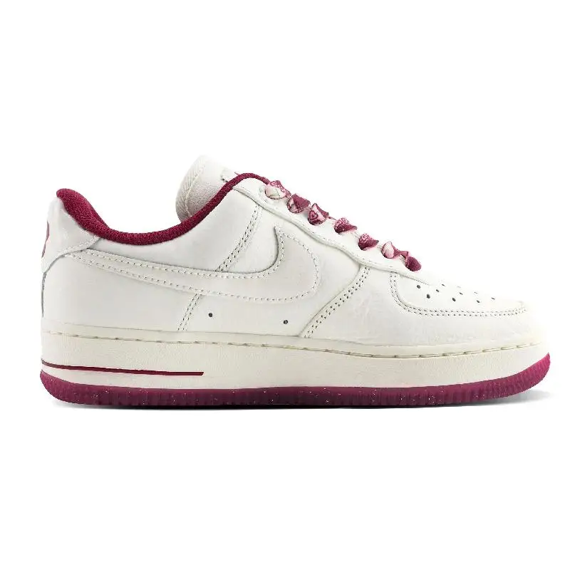 【Customize】Nike Air Force 1 Skateboarding Shoes Women's Low-top White/pink Sneakers shoes FZ5068-161