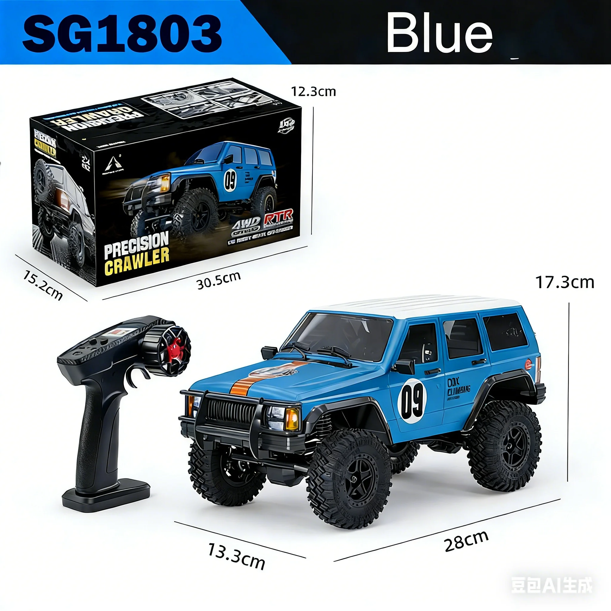 

Радиоуправляемая машинка SG1803 1:18, высокоскоростной дрифт, 4WD, детская игрушка для мальчиков, внедорожный монстр-трак на радиоуправлении 2.4G