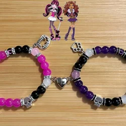Handmade matching bracelet | Couple | Friendship bracelet | Unique charm key | Lock | Gift for her