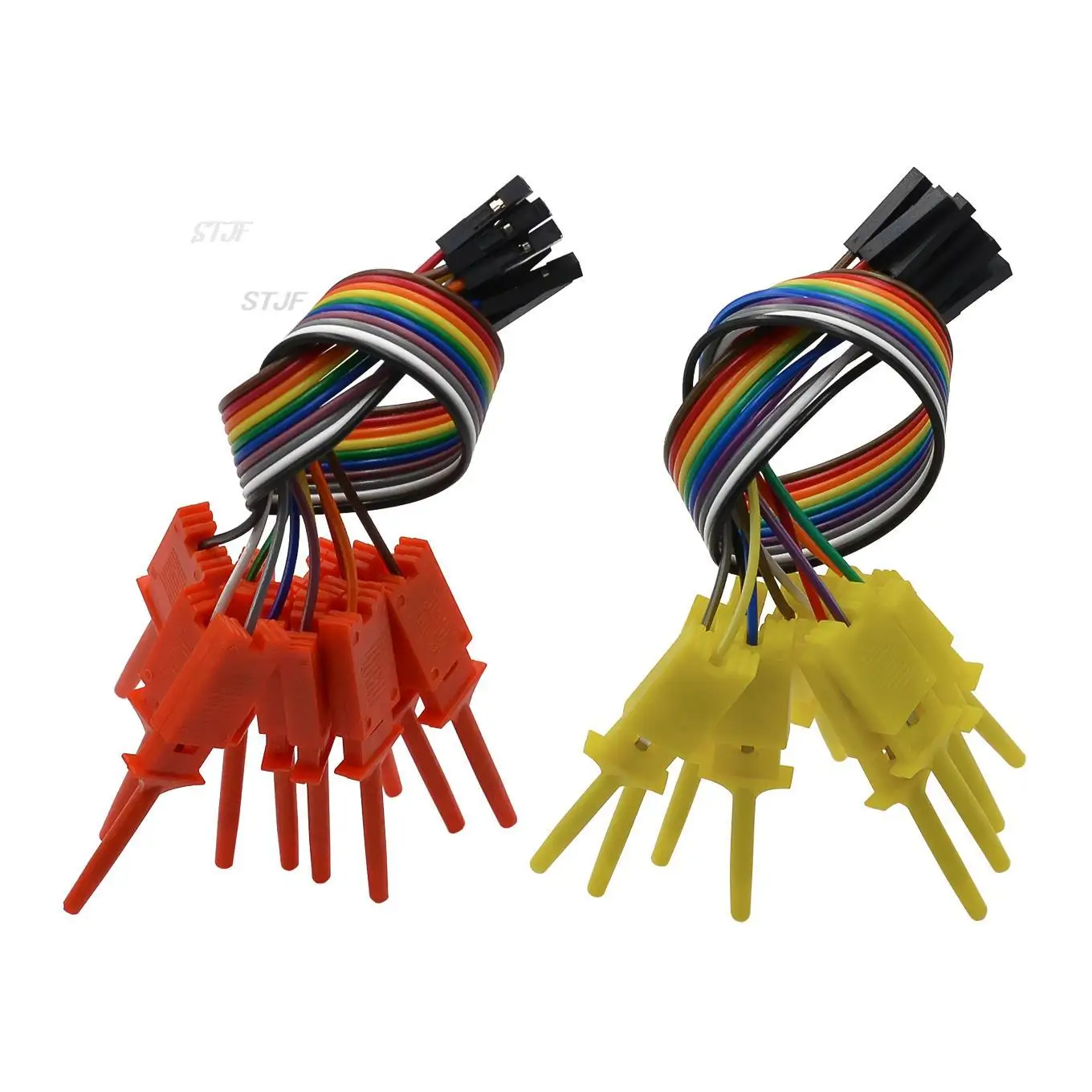 10pcs,Quality test of the quality test hook clip. Logic analyzer test folder. For USB 24M 8CH