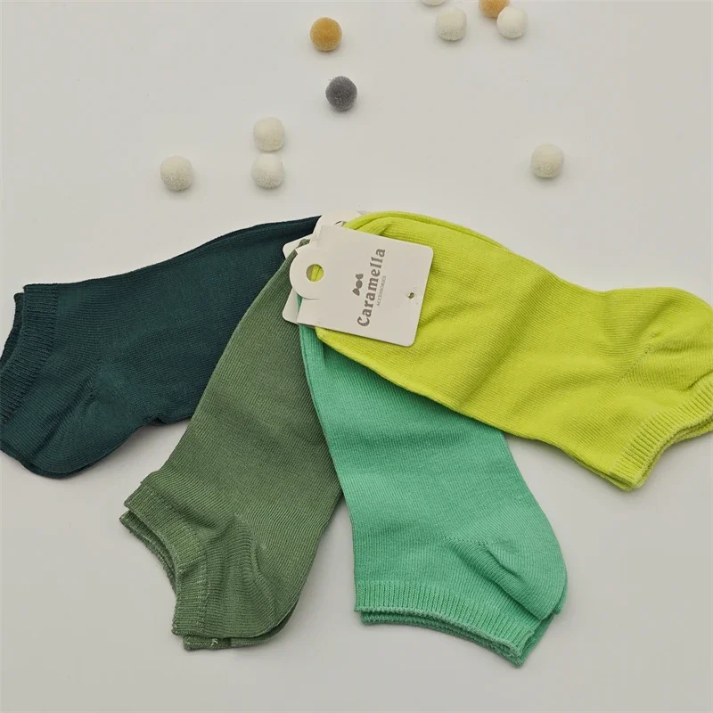 4 Paar unsichtbare, rutschfeste Baumwollsocken für Damen. Schöne Socken mit Malerei-Motiv für Damen und Erwachsene. Bootsocken für Damen – Detail 6