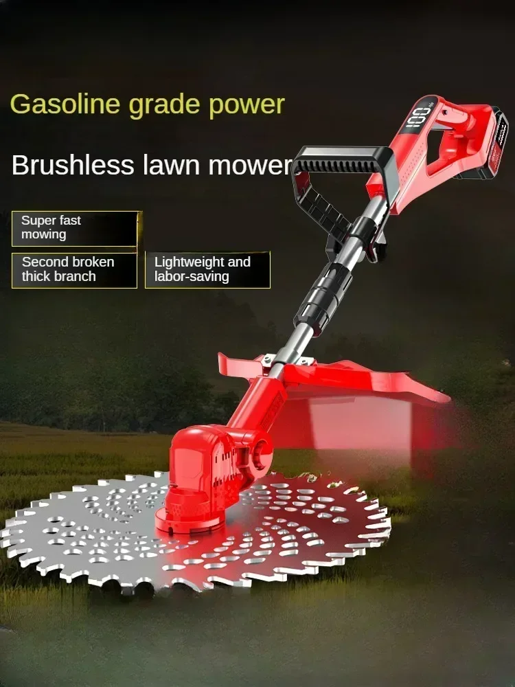 Powerful Cordless Lawn Mower for Home with Easy Grass Cutting and Efficient Trimming