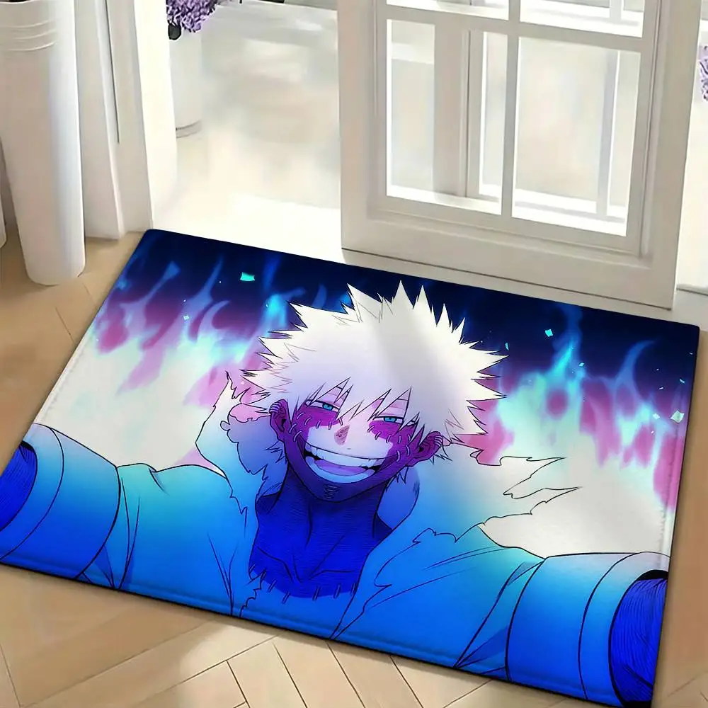 T-Toya Todoroki M-My Hero Academia D-Dabi Floor Mat Soft Non Slip for Entry Door Bathroom Indoor Home Decorative Carpet