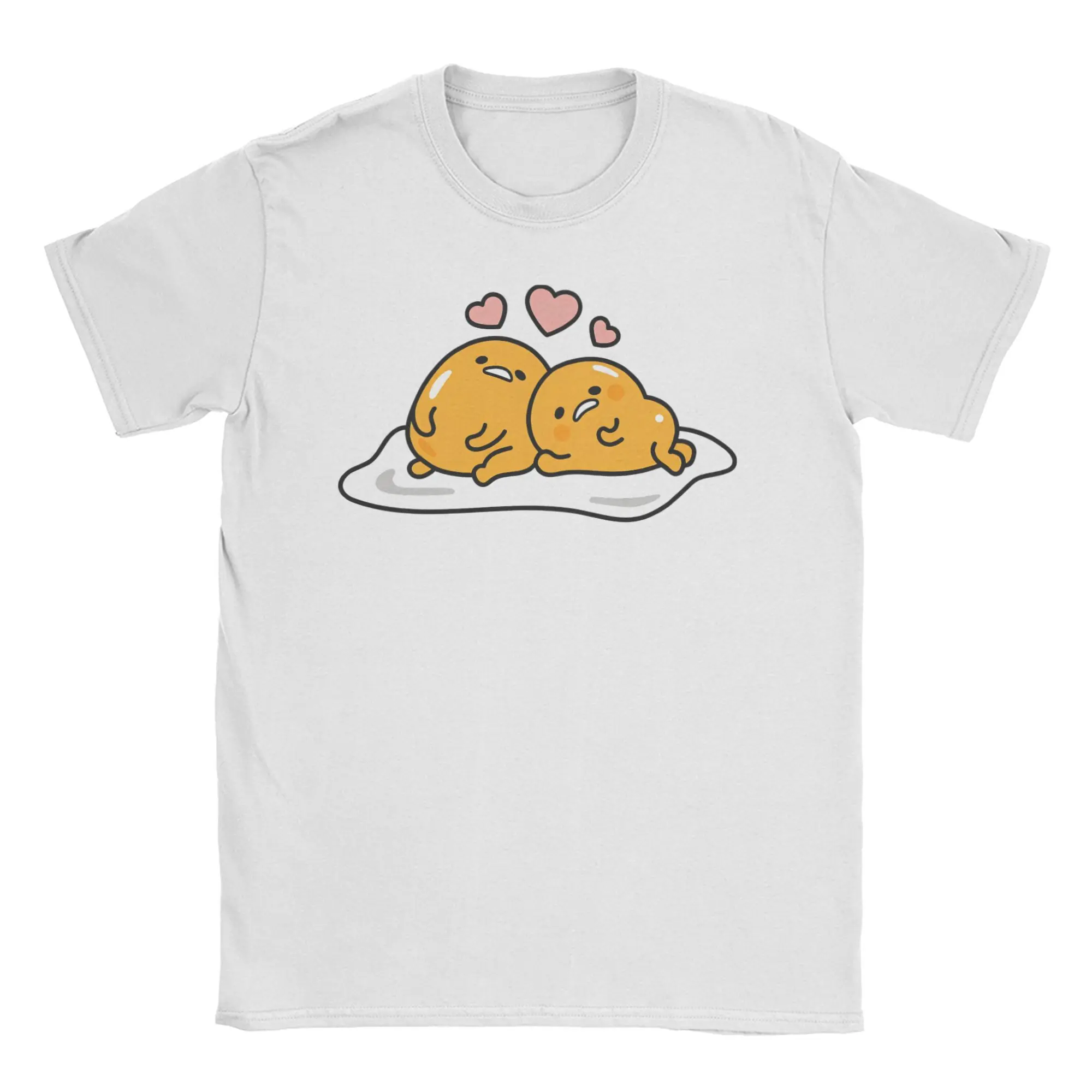 

Гудтама мультяшные яйца футболки с принтом для мужчин и женщин хлопковая футболка одежда