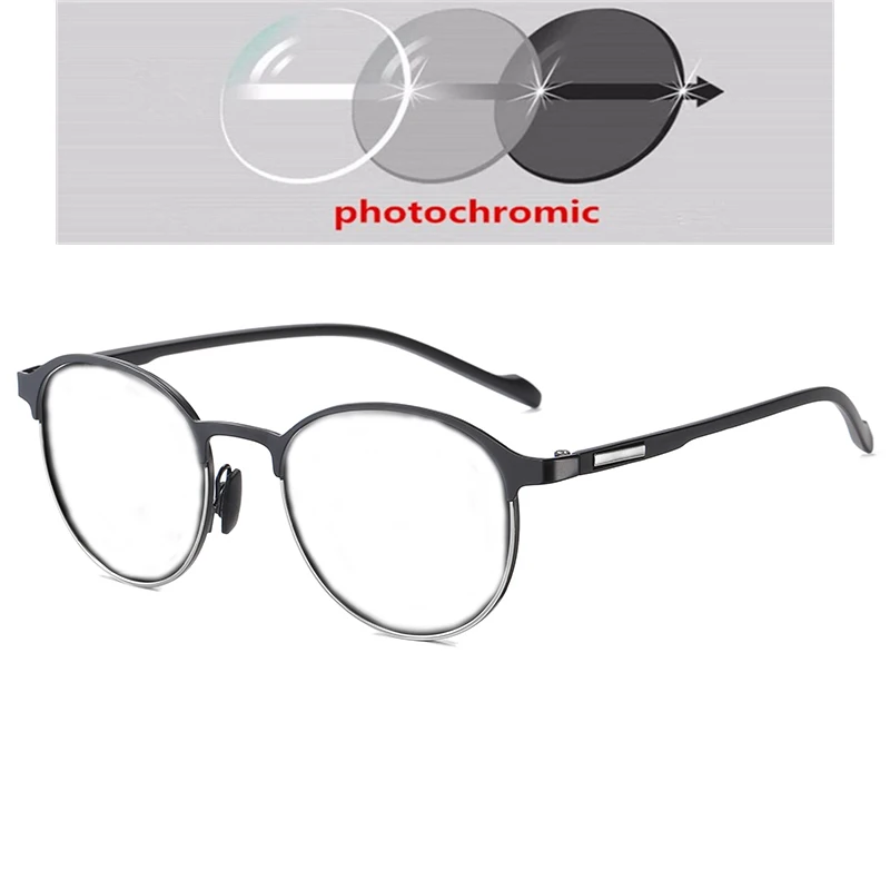 0 -0.5 -0.75 Tot -6 Anti-Glare Steampunk Bijziend Zonnebril Met Dioptrie UV400 Miopia Zonnebril op sterkte Voor Mannen Vrouwen
