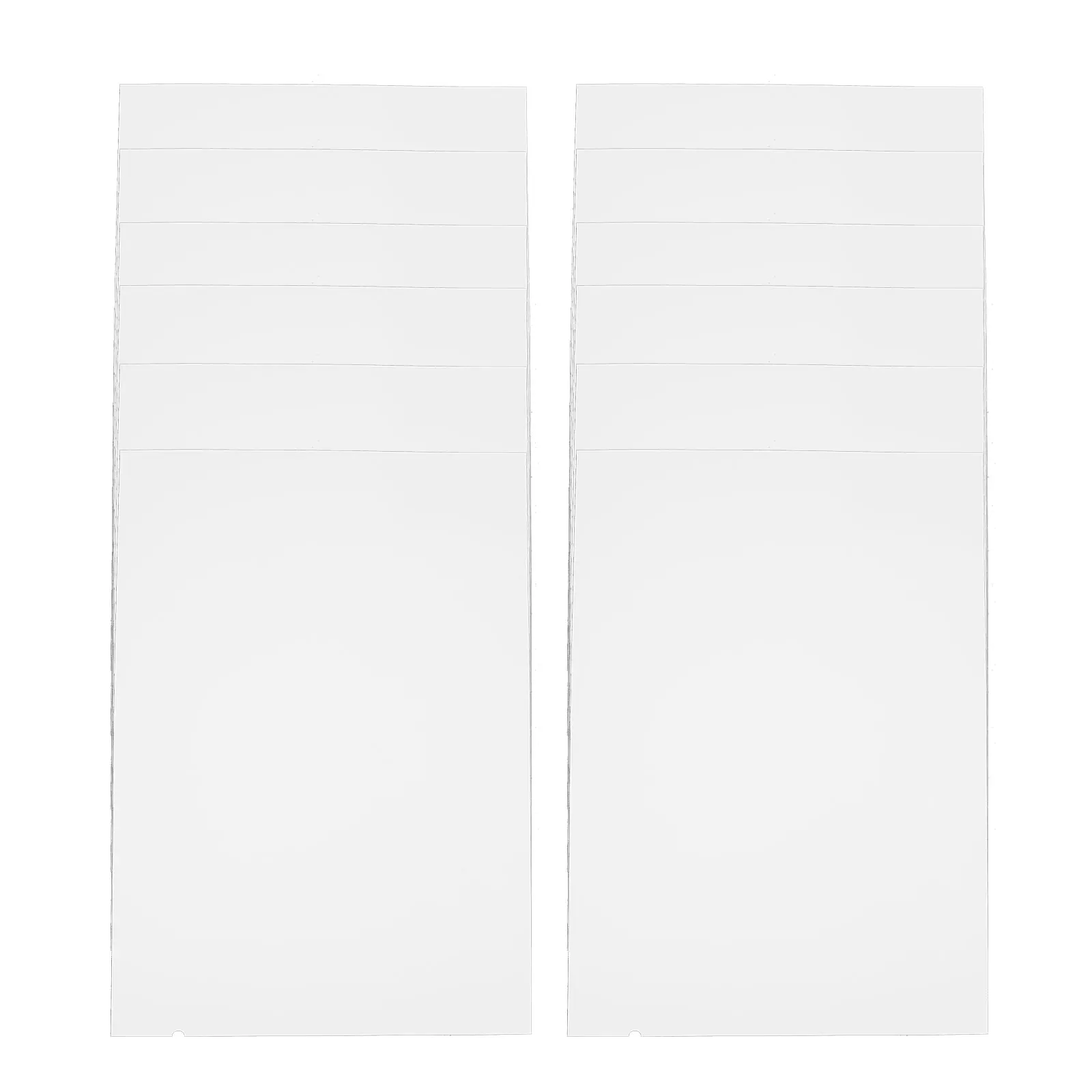 

10 Sheets of Glossy Photographic Paper Double-Sided Oil Scratch Resistant Printer Photo Paper for Office School Home Use