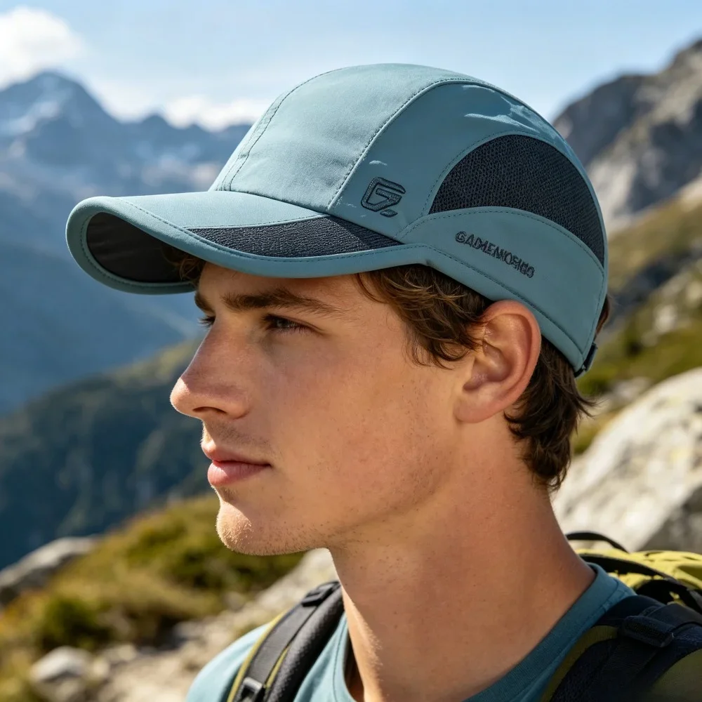

GADIEMKENSD Unisex Unstructured Sports Cap Premium Quick Dry Superior Outdoor Sun Protection Hat