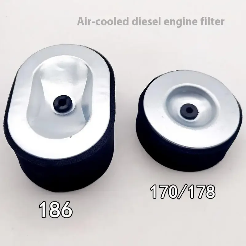 1pcs A replacement air filter element for L90 L100 114650-12590170F 178FF 186F/FA 188FA engine diesel generator.