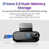 DDPAI N5 Dual 4K Dash Cam Front and Rear Ultra HD Dash Camera with NightVIS ADAS GPS 32GB EMMC Radar Parking Mode Video Recorder 4