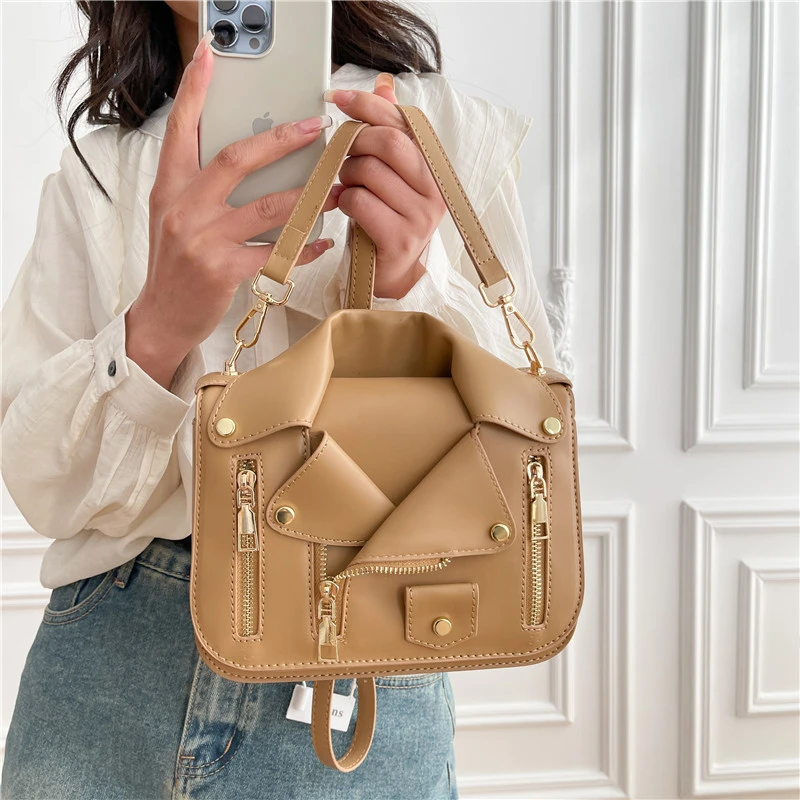 Fashion Jacket small Shoulder Bag Hip hop Clothes Shape female Handbag Purse Brand Designer Women Bag Luxury Lady Crossbody Bag