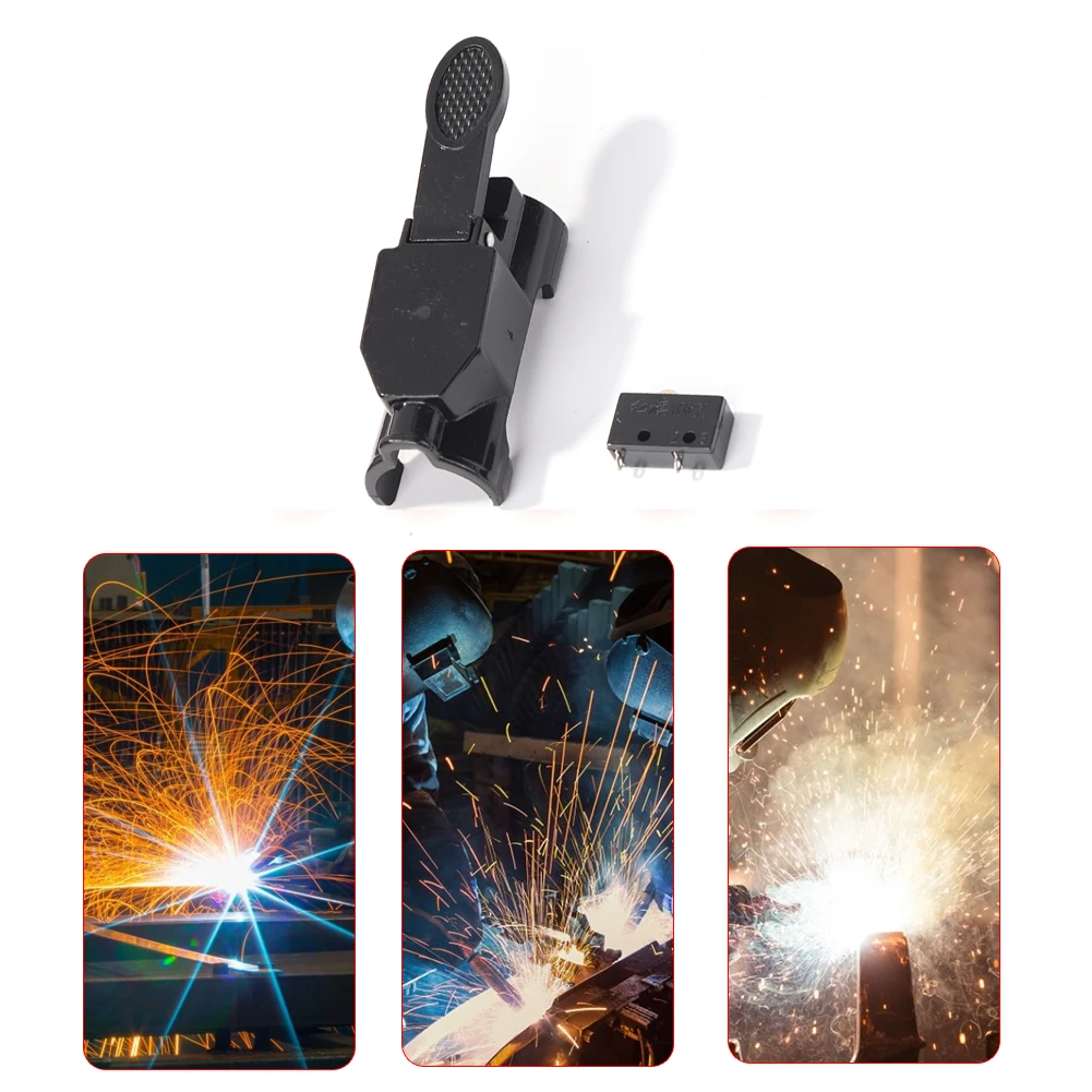 10pcs/set High Sensitivity TIG Switch Trigger with Micro Argon Arc Welding Plasma Torch Shell Welder Accessory