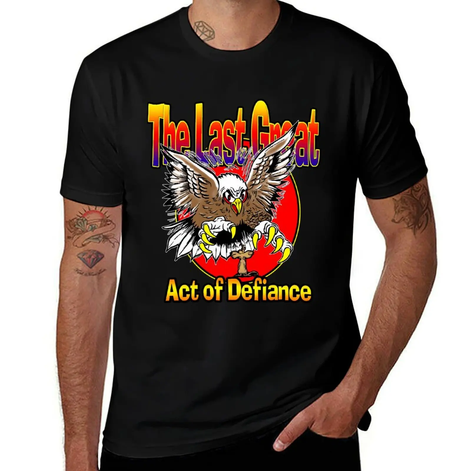 The Last Great Act of Defiance \t T-Shirt blanks anime rapper graphic tees mens graphic t-shirts pack