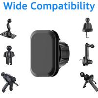 17mm Ball Head Magnetic Car Phone Holder GPS Support Smart Phone Bracket For Iphone15/14 13 Phone Holder