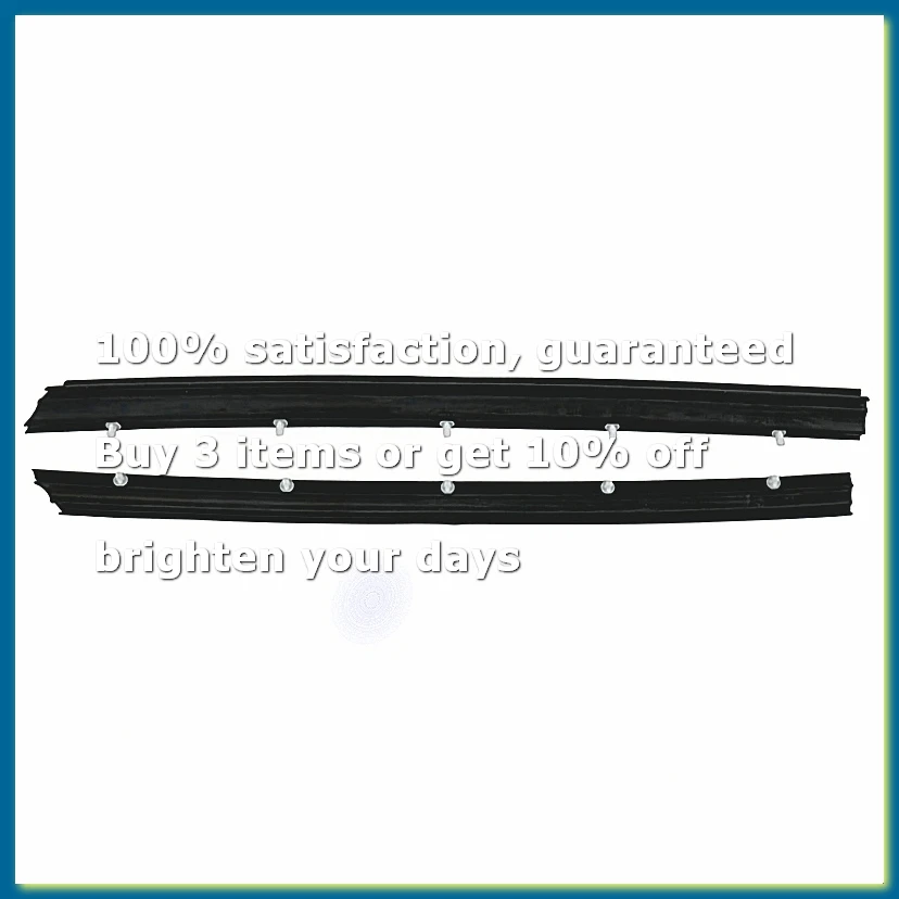 1 Pair Car Front Door Gasket Trim Door Seal Strip for Transporter T5 T5.1