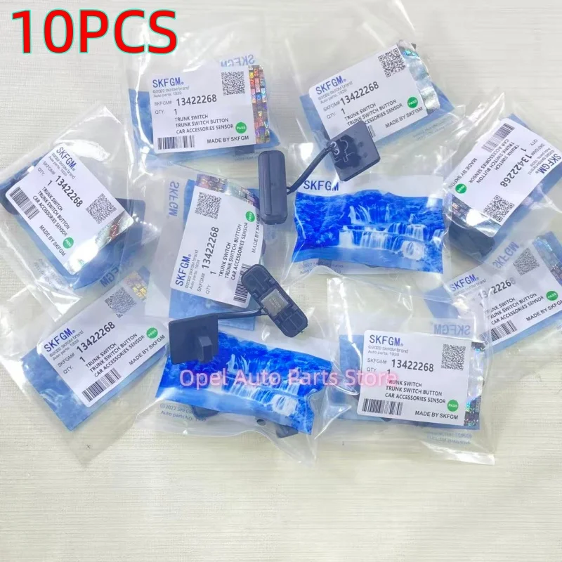 10pcs Button Switch Hatch Sedan Open Latch Release For Buick Regal Vauxhall Opel Insignia Tailgate Boot Opener 13422268