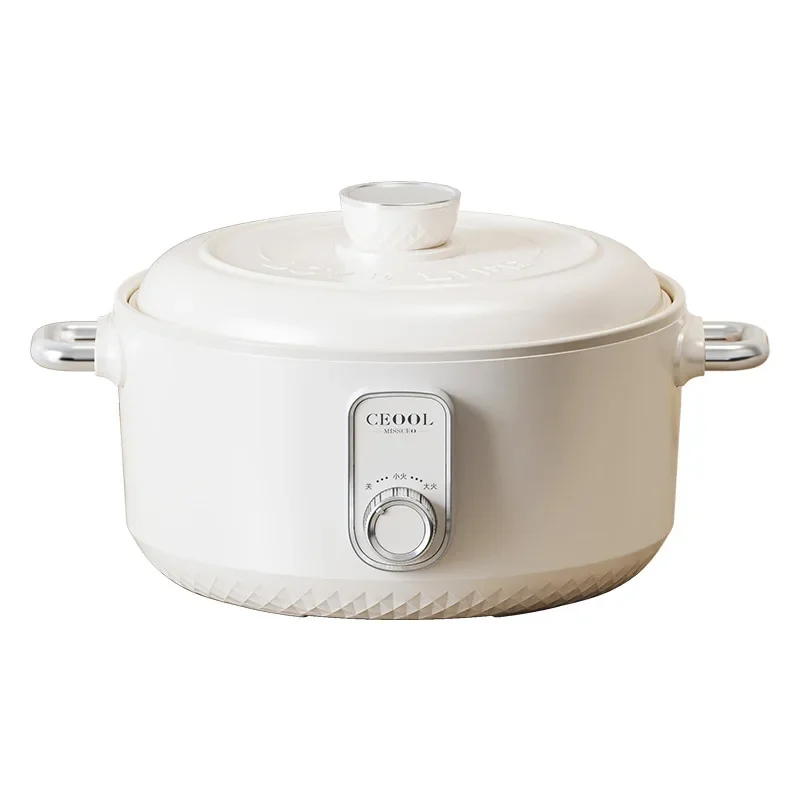 220V 2.5L Electric Cooking Pot Household Home Frying Pan Electric Hot Pot Multi Cooker Noodles Cooking Machine Pot