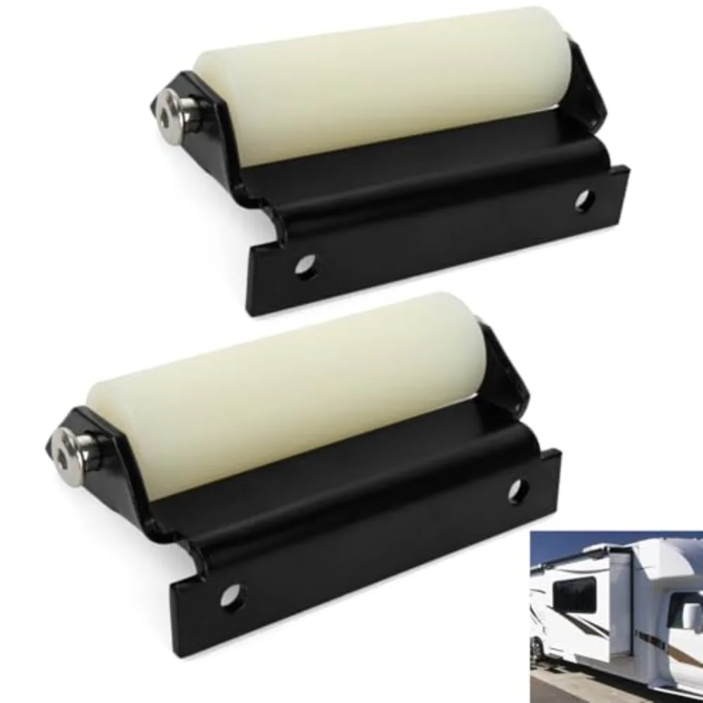 

RV Slide Rollers for Lippert Slide-Out Systems J-36 Service Roller,Nylon Roller Solid Steel Plate,Replacement 276288