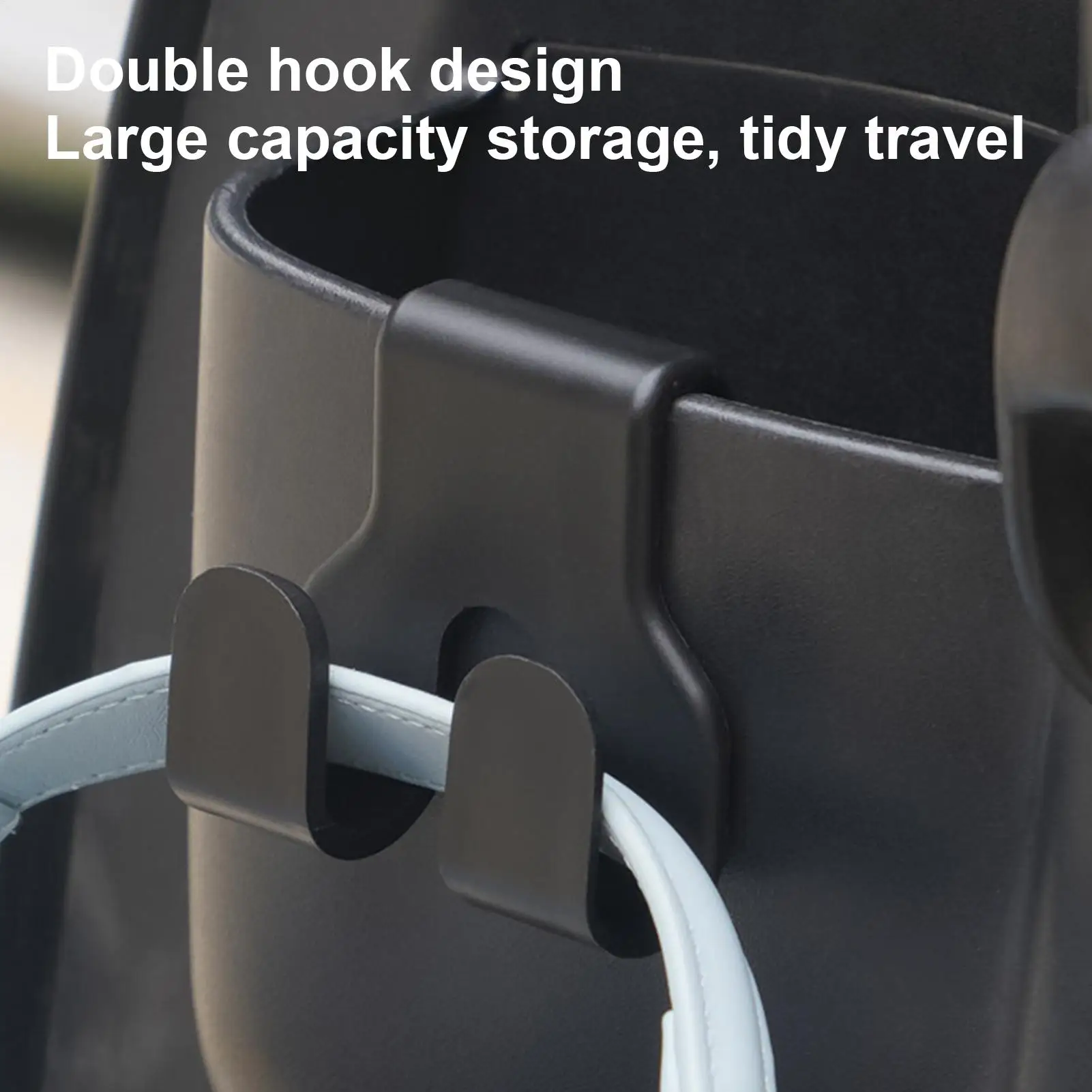 5pcs Space-Saving Motorcycle Storage Hook Electric Vehicles Box Hanger Organizer Double-Hanger Universal Helmet/Luggage Holding