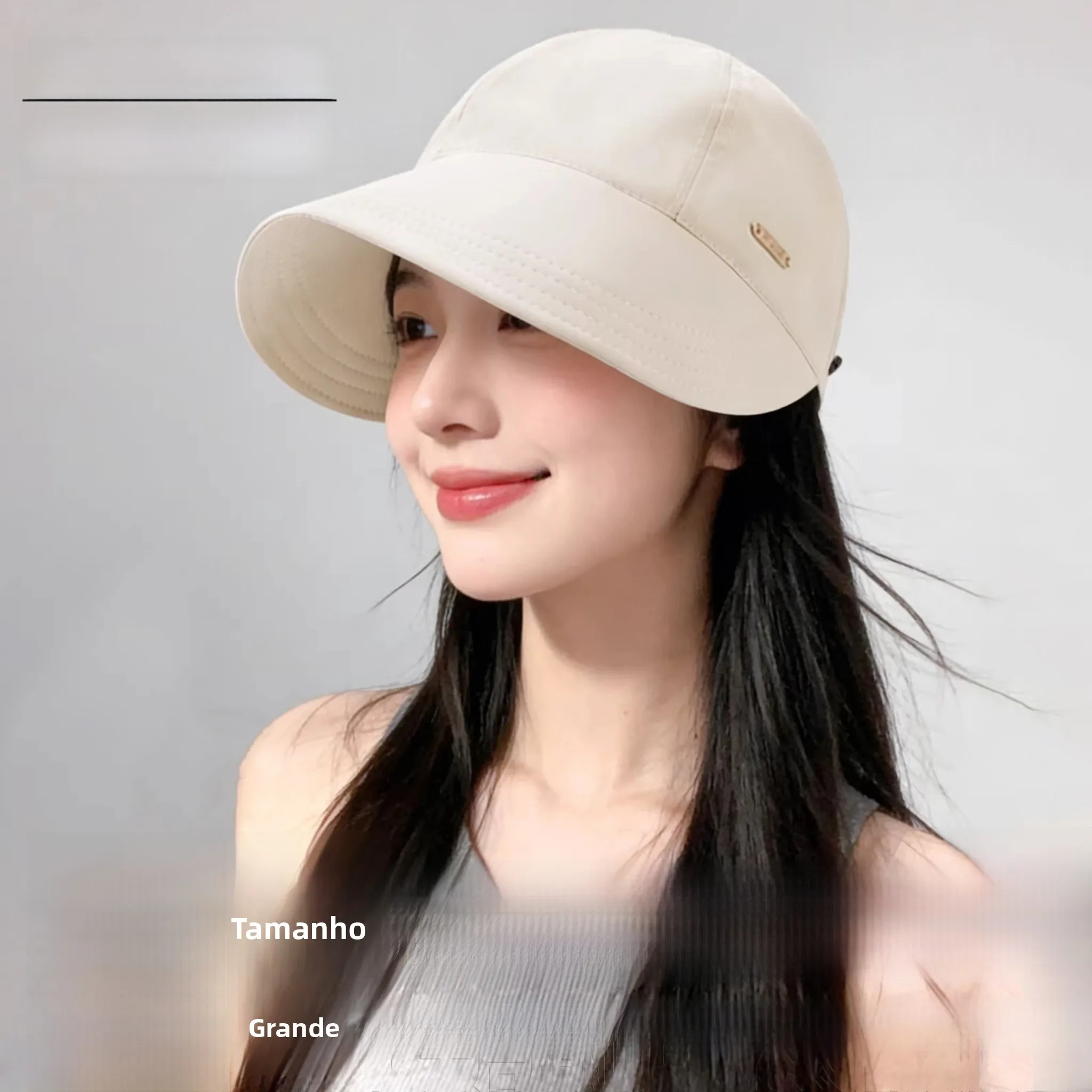 women's-sun-protection-baseball-cap-wide-brim-face-slimming-deep-top-hat-uv-protection-summer-sunshade-duckbill-cap