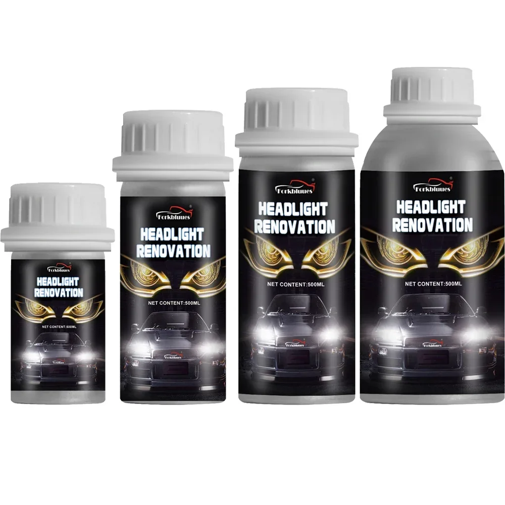 

Car Headlight Polish Restoration Kit Headlight Polishing Cleaning Kit Anti-Scratch Hydrophobic Car Headlight Repair Polish