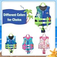 HeySplash Chaleco de natación para niños pequeños, flotadores para niños, chaqueta de natación, jersey, traje de baño con correa ajustable, chaleco flotante para niños