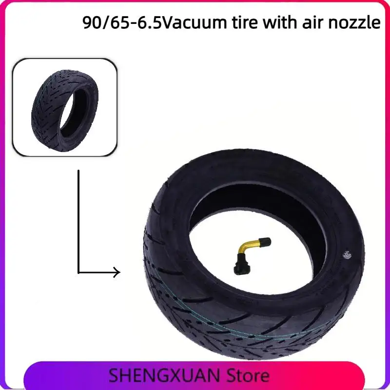 

New 11 inch 90/65-6.5 scooter tires with air nozzle suitable for Dualtron Thunder Speedual Plus Zero 11X