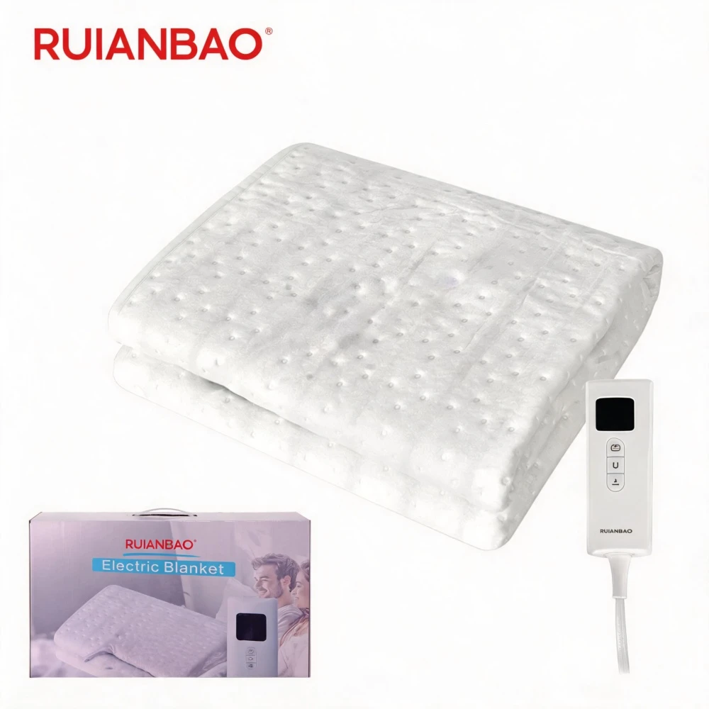 RUIANBAO Heated Blanket Electric Throw, 59
