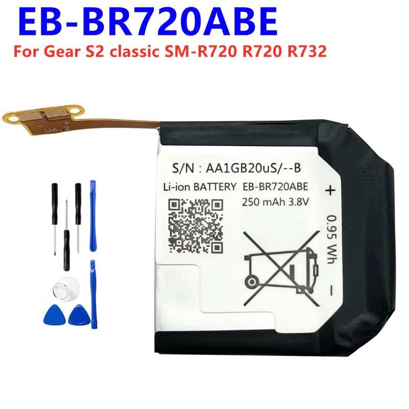 Battery For Samsung Gear S2 3G R730 SM-R600 SM-R735 Watch Battery Gear S3 BR760 S2 Classic R720 R732 Gear S4 R800