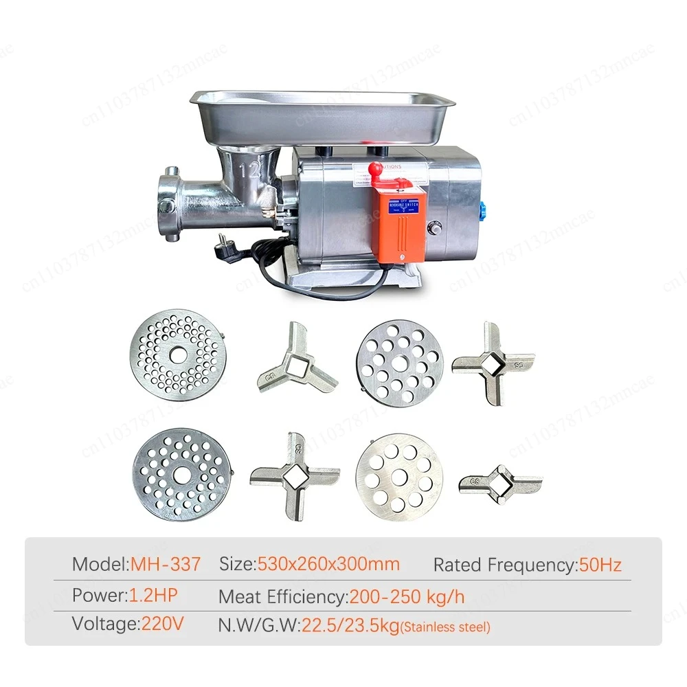 

Stainless Steel Imported Switch Meat Mincer Condition New Commercial Electric Meat Grinder High Output