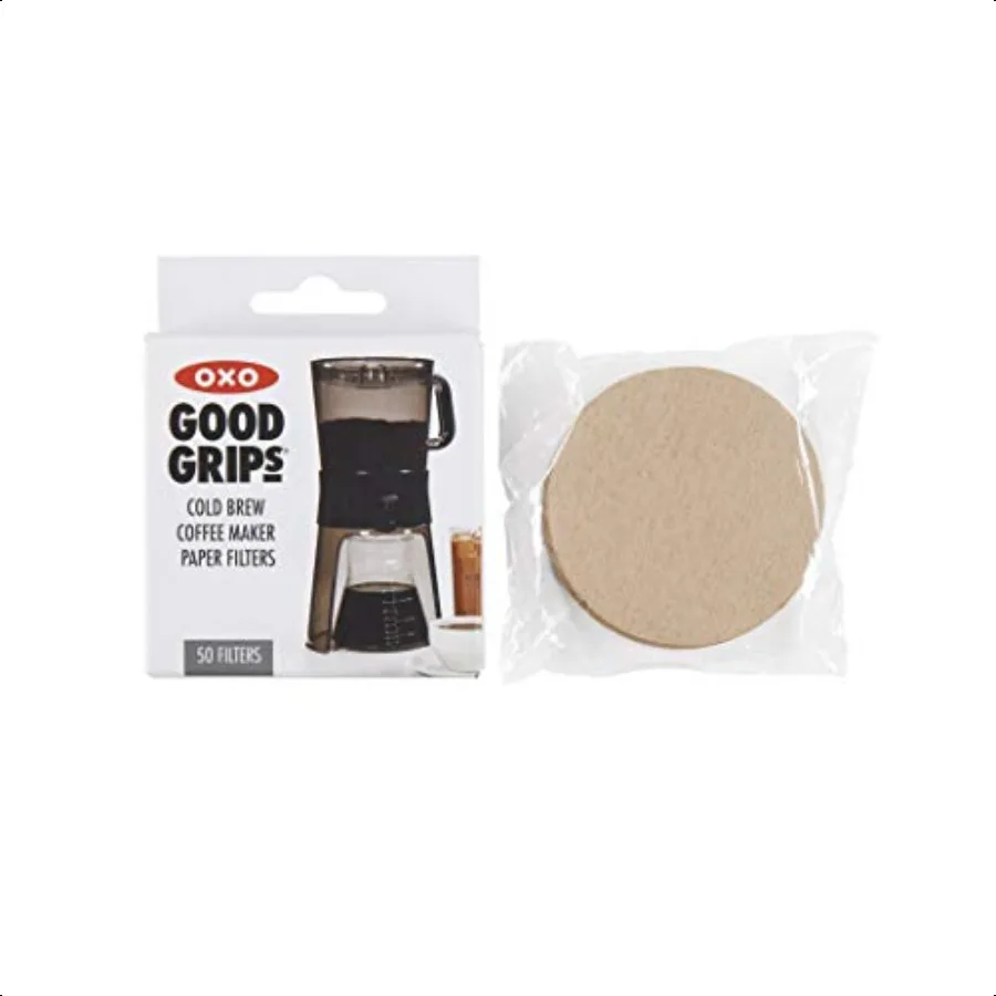 

Good Grips Cold Brew Coffee Maker Replacement Paper Filters Brown 50 Per Box
