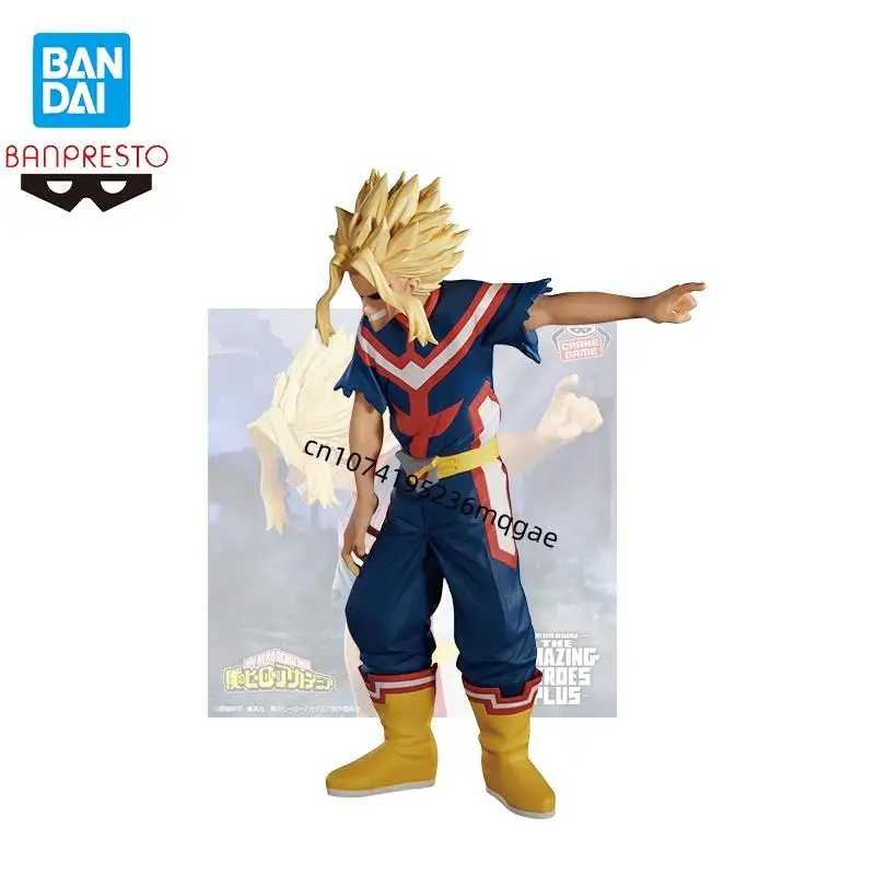 

In Stock Bandai My Hero Academia THE AMAZING HEROES All Might Anime Action Figures Model Collections decorate Ornaments Original