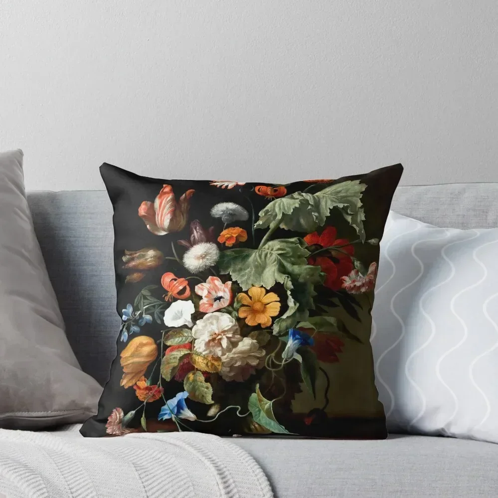 

Rachel Ruysch Still-Life with Flowers Throw Pillow Luxury Cushion Cover Pillowcase Cushion Cushion Cover For Sofa pillow