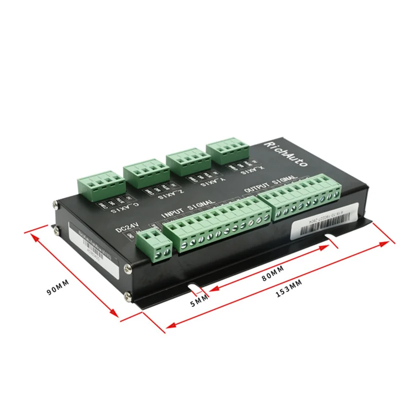 SCLS For RichAuto A11 CNC Controller A11S A11E A11C 3 Motion Controller Remote for CNC Engraving Cutting English