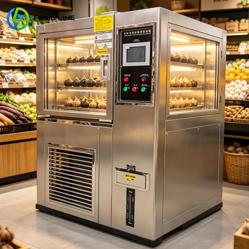 Black Garlic Fermentation Machine Fermenter Cabinet Large Capacity Automatic Aging System Stainless Steel Customized