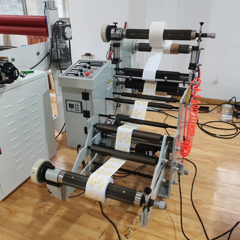 Petite machine de rembobinage automatique, machine de stratification de films