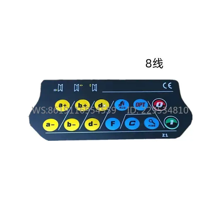 1PC Best selling Balancing machine accessories control Panel keypad 8-wire plug