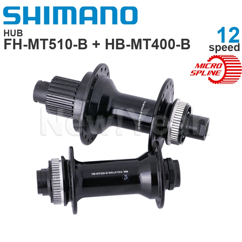 AliExpress Shimano SHIMANO ALIVIO Disc Brake Front Hub HB-MT400-B Rear FREEHUB FH-MT510-B E-THRU Axle 12-speed Original