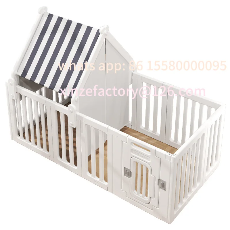 Customizable Dog House Fenced Indoor