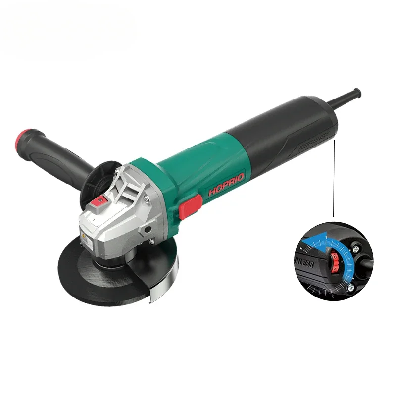 

China Manufacturer Power Tools 125mm 5inch Electric Corded Brushless Angle Grinder