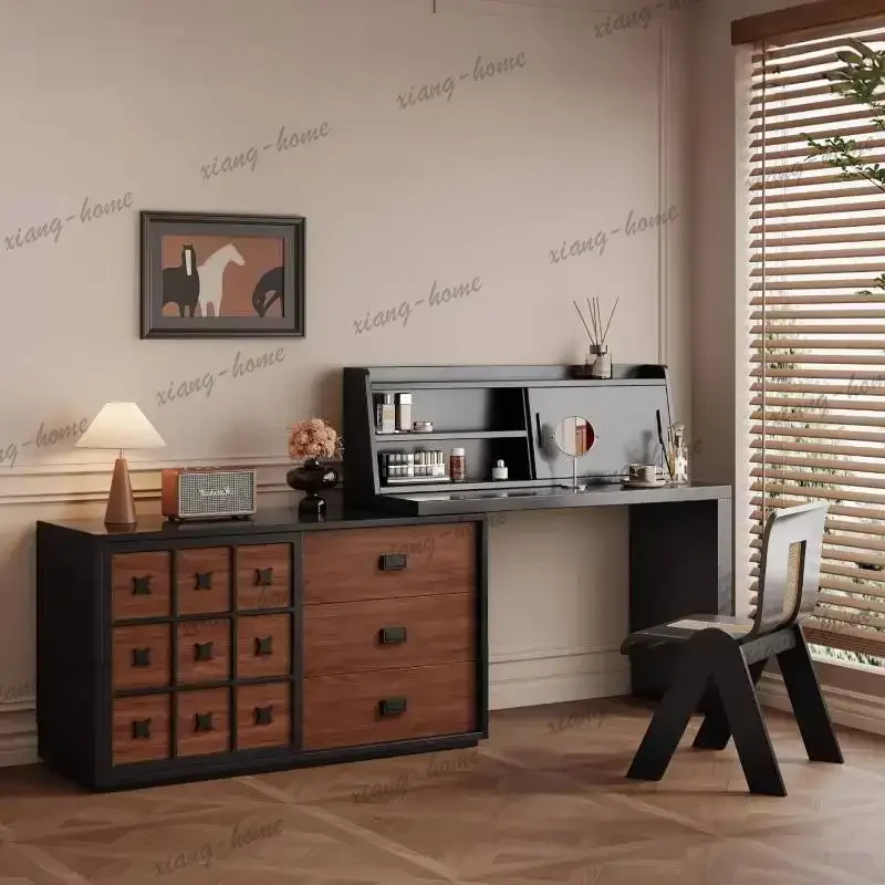 Best Sellers Zj.Luxury Storage Vanity Desk Accessories Natural Cabinets Lounges Vanity Desk Standing Essentials Coiffeuse De Cha