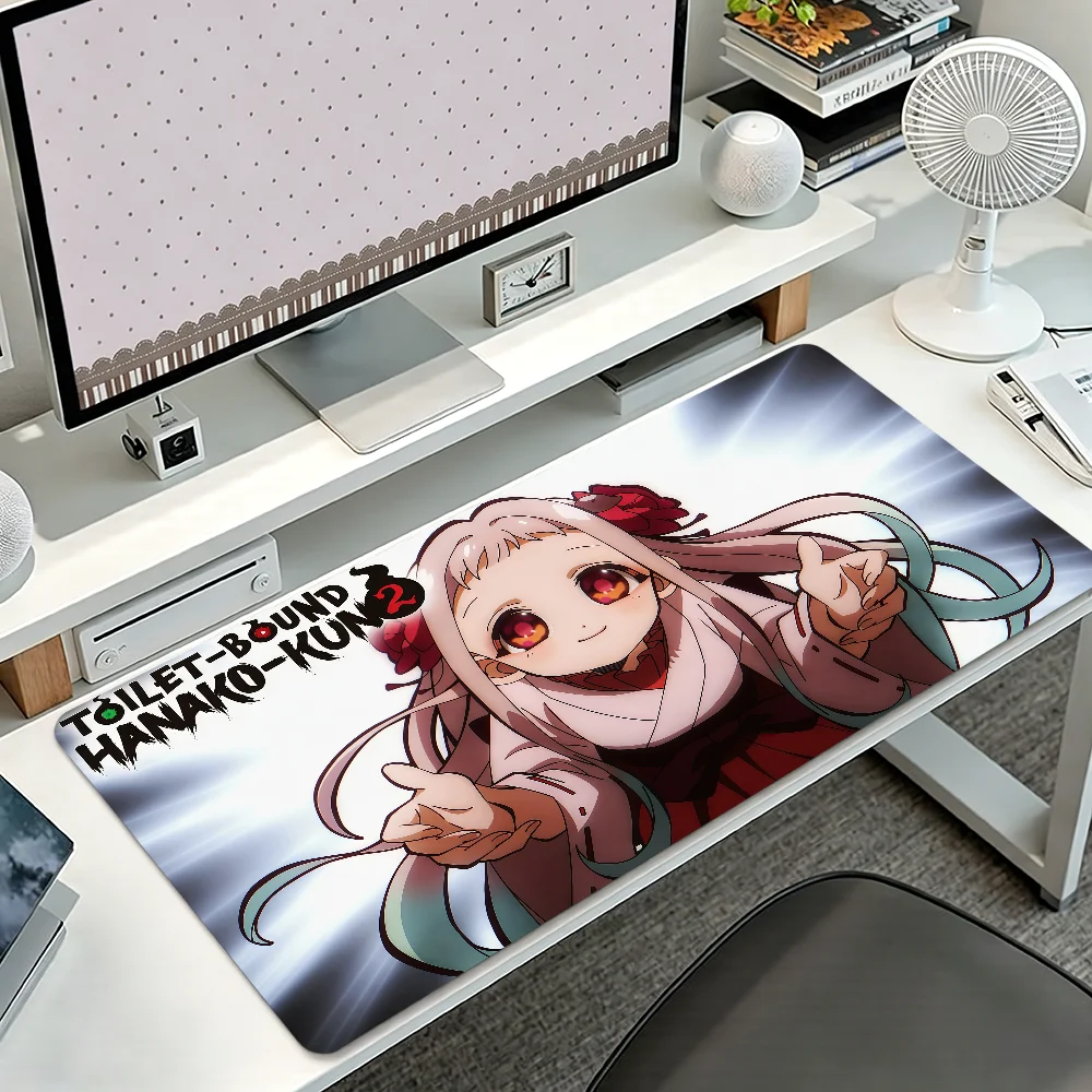 Anime Toilet-Bound Hanako-kun Mouse Pad Large Non-slip Lockedge Desktop Computer Desk Mat Keyboard MousePad Office Gamer Student