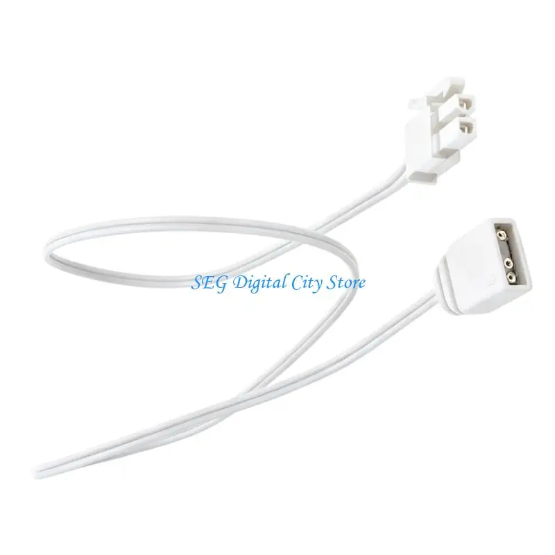 U75B ARGB Light Syncs Power Cable with Seamlessly Lighting Effects 0.5Meters for ROG Gaming
