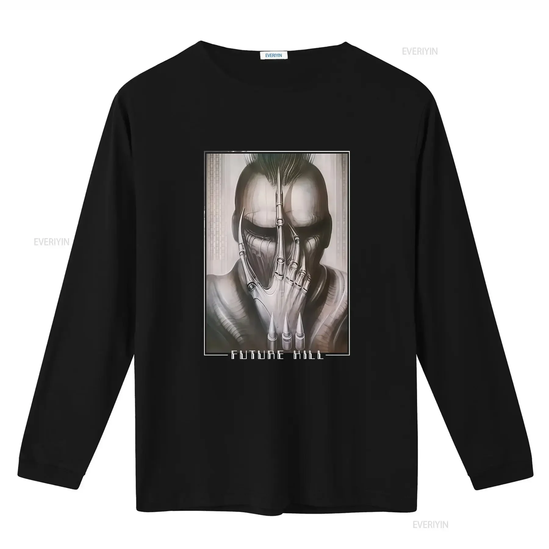Future Kill 1985 Film H R Giger Art T Shirt Sci Fi Movie Inspired Design vintage Washed Comfortable fashion Slightly Stylish
